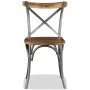 Sillas de comedor 2 unidades madera maciza de mango de vidaXL, Sillas de comedor - Ref: Foro24-244592, Precio: 201,94 €, Desc...
