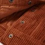 Chaqueta infantil pana color coñac 116 de vidaXL, Ropa de abrigo para niños - Ref: Foro24-13911, Precio: 13,53 €, Descuento: %