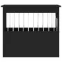 Jaula para perros madera de ingeniería negro 55x75x65 cm de vidaXL, Casetas para perros - Ref: Foro24-838317, Precio: 89,02 €...