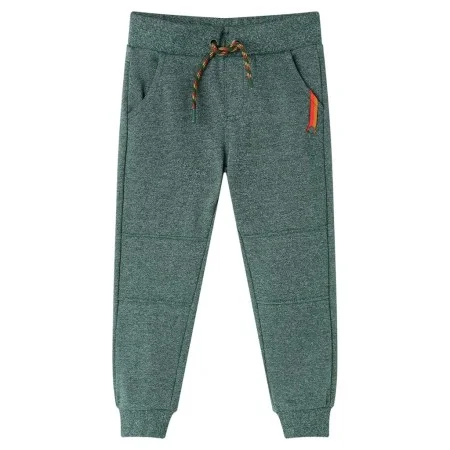 Pantalones de chándal infantiles verde oscuro 104 de vidaXL, Pantalones de niños - Ref: Foro24-12915, Precio: 15,19 €, Descue...