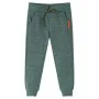 Pantalones de chándal infantiles verde oscuro 104 de vidaXL, Pantalones de niños - Ref: Foro24-12915, Precio: 15,19 €, Descue...