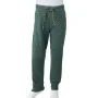 Pantalones de chándal infantiles verde oscuro 104 de vidaXL, Pantalones de niños - Ref: Foro24-12915, Precio: 15,19 €, Descue...