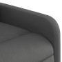 Sillón de masaje eléctrico reclinable elevable tela gris oscuro en Sillones | Comprar online en Foru.es