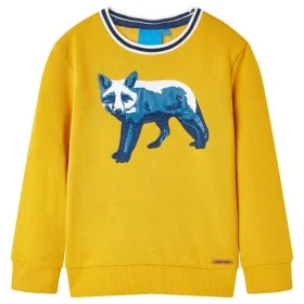 Ocher children's sweatshirt 140 by vidaXL, Kids T-shirts - Ref: Foro24-13338, Price: 11,29 €, Discount: %
