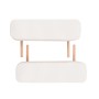 Camilla de masaje y taburete plegable 2 zonas 10 cm blanco de vidaXL, Mesas de masaje - Ref: Foro24-110154, Precio: 325,03 €,...