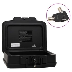 Caja fuerte negra 44x37x16,5 cm de vidaXL, Cajas fuertes - Ref: Foro24-154961, Precio: 97,94 €, Descuento: %