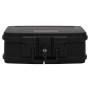 Caja fuerte negra 44x37x16,5 cm de vidaXL, Cajas fuertes - Ref: Foro24-154961, Precio: 99,44 €, Descuento: %