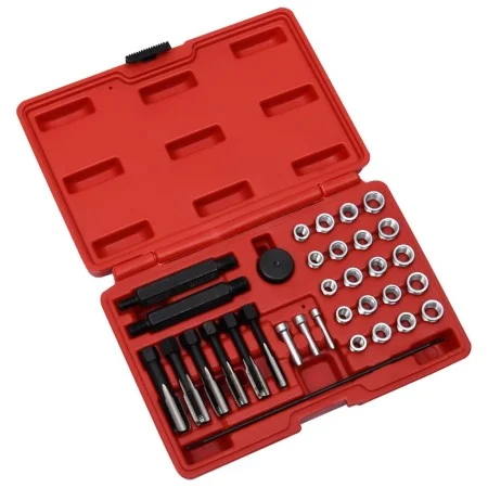 Thread repair kit for glow plug, 33 pieces, M8 M10 M12. by vidaXL, Hand tools - Ref: Foro24-210507, Price: 60,90 €, Discount: %