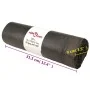 Bolsas de basura con cierre de cordón 250 unidades negras 120 l de vidaXL, Bolsas de basura - Ref: Foro24-155344, Precio: 65,...