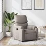 Sillón reclinable de tela gris taupe de vidaXL, Sillones - Ref: Foro24-373418, Precio: 181,73 €, Descuento: %