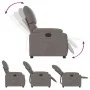 Sillón reclinable de tela gris taupe de vidaXL, Sillones - Ref: Foro24-373418, Precio: 181,73 €, Descuento: %