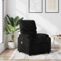 Sillón reclinable de masaje de tela negro de vidaXL, Sillones - Ref: Foro24-373424, Precio: 182,88 €, Descuento: %