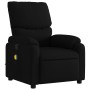 Sillón reclinable de masaje de tela negro de vidaXL, Sillones - Ref: Foro24-373424, Precio: 201,09 €, Descuento: %