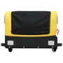 Remolque para bicicleta hierro negro y amarillo 30 kg de vidaXL, Remolques para bicicletas - Ref: Foro24-94036, Precio: 86,87...