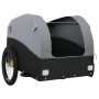 Remolque para bicicleta hierro negro y gris 45 kg de vidaXL, Remolques para bicicletas - Ref: Foro24-94133, Precio: 95,49 €, ...
