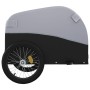 Remolque para bicicleta hierro negro y gris 45 kg de vidaXL, Remolques para bicicletas - Ref: Foro24-94133, Precio: 95,49 €, ...