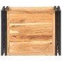 Mesa auxiliar de madera maciza de acacia 40x30x40 cm en Mesas auxiliares | Comprar online en Foru.es