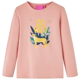 Camiseta infantil de manga larga rosa claro 104 de vidaXL, Camisetas para niños - Ref: Foro24-13550, Precio: 8,30 €, Descuent...
