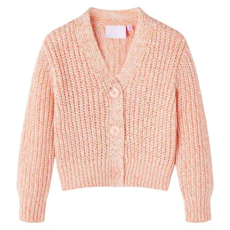 Rebeca de punto infantil rosa 128 de vidaXL, Ropa de abrigo para niños - Ref: Foro24-14568, Precio: 16,18 €, Descuento: %