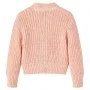 Rebeca de punto infantil rosa 128 de vidaXL, Ropa de abrigo para niños - Ref: Foro24-14568, Precio: 16,18 €, Descuento: %