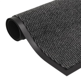 Alfombra de entrada rectangular de nudo 90x150 cm antracita de vidaXL, Felpudos - Ref: Foro24-132714, Precio: 40,63 €, Descue...