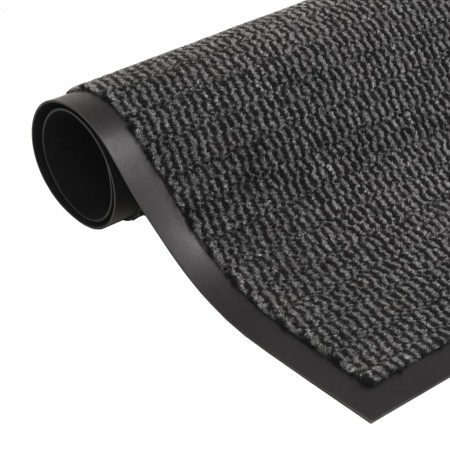 Alfombra de entrada rectangular de nudo 90x150 cm antracita de vidaXL, Felpudos - Ref: Foro24-132714, Precio: 40,63 €, Descue...