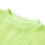 Jersey de punto infantil amarillo neón 92 de vidaXL, Camisetas para niños - Ref: Foro24-14575, Precio: 13,26 €, Descuento: %