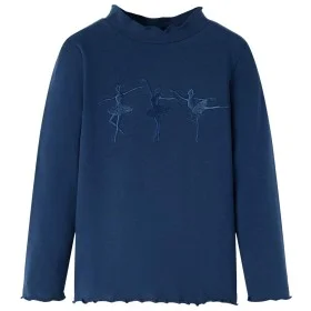 Camiseta infantil de manga larga azul marino 140 de vidaXL, Camisetas para niños - Ref: Foro24-13713, Precio: 8,30 €, Descuen...