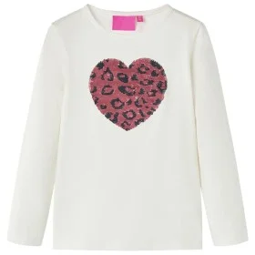 Camiseta infantil de manga larga crudo 116 de vidaXL, Camisetas para niños - Ref: Foro24-13791, Precio: 8,77 €, Descuento: %