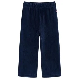 Pantalón infantil pana azul marino 128 de vidaXL, Pantalones de niños - Ref: Foro24-13897, Precio: 12,22 €, Descuento: %