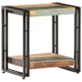Mesa auxiliar de madera maciza reciclada 40x30x40 cm en Mesas auxiliares | Comprar online en Foru.es