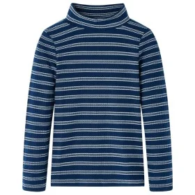Camiseta infantil de manga larga azul marino 140 de vidaXL, Camisetas para niños - Ref: Foro24-13938, Precio: 7,93 €, Descuen...