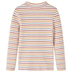 Camiseta infantil de manga larga cuello alto color crudo 104 de vidaXL, Camisetas para niños - Ref: Foro24-14355, Precio: 9,1...