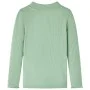 Camiseta infantil manga larga cuello alto color menta oscuro 92 de vidaXL, Camisetas para niños - Ref: Foro24-14329, Precio: ...