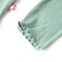 Camiseta infantil manga larga cuello alto color menta oscuro 92 de vidaXL, Camisetas para niños - Ref: Foro24-14329, Precio: ...