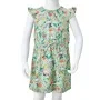 Vestido infantil con mangas volantes caqui claro 104 de vidaXL, Vestidos de niños - Ref: Foro24-14633, Precio: 14,70 €, Descu...