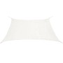 Toldo de vela cuadrado HDPE blanco 3,6x3,6 m de vidaXL, Sombrillas - Ref: Foro24-43015, Precio: 41,50 €, Descuento: %