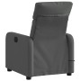 Sillón reclinable de masaje de tela gris oscuro en Sillones | Comprar online en Foru.es