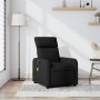 Sillón reclinable de masaje de tela negra en Sillones | Comprar online en Foru.es