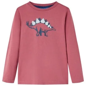 Camiseta infantil de manga larga rojo oscuro 116 de vidaXL, Camisetas para niños - Ref: Foro24-12866, Precio: 8,30 €, Descuen...