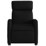 Sillón reclinable de masaje de tela negra en Sillones | Comprar online en Foru.es