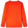 Camiseta infantil de manga larga naranja brillo 140 de vidaXL, Camisetas para niños - Ref: Foro24-12898, Precio: 11,53 €, Des...