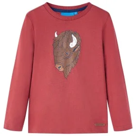 Long-sleeved red children's t-shirt size 140 by vidaXL, Kids T-shirts - Ref: Foro24-13003, Price: 9,22 €, Discount: %