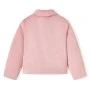 Chaqueta infantil de cuero sintético rosa 128 de vidaXL, Ropa de abrigo para niños - Ref: Foro24-13862, Precio: 13,50 €, Desc...