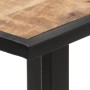 Mesa de comedor de madera maciza de mango rugosa 120 cm en Mesas de comedor | Comprar online en Foru.es