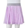 Falda plisada infantil color lila 128 de vidaXL, Pantalones de niños - Ref: Foro24-14690, Precio: 10,93 €, Descuento: %