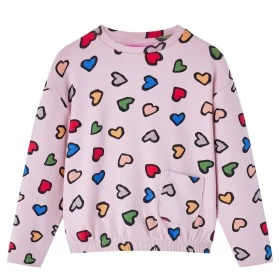 Sudadera infantil rosa 92 de vidaXL, Camisetas para niños - Ref: Foro24-14424, Precio: 9,75 €, Descuento: %