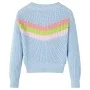 Jersey de punto infantil azul 116 de vidaXL, Camisetas para niños - Ref: Foro24-14699, Precio: 14,24 €, Descuento: %
