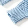 Jersey de punto infantil azul 140 de vidaXL, Camisetas para niños - Ref: Foro24-14701, Precio: 16,75 €, Descuento: %