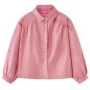 Blusa infantil con mangas de farol rosa palo 128 de vidaXL, Camisetas para niños - Ref: Foro24-15104, Precio: 11,59 €, Descue...
